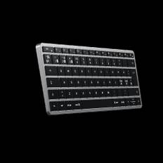 Slim X1 trådlöst tangentbord Designad för Apple, nordisk layout, bluetooth, bakgrundsbelysta tangenter