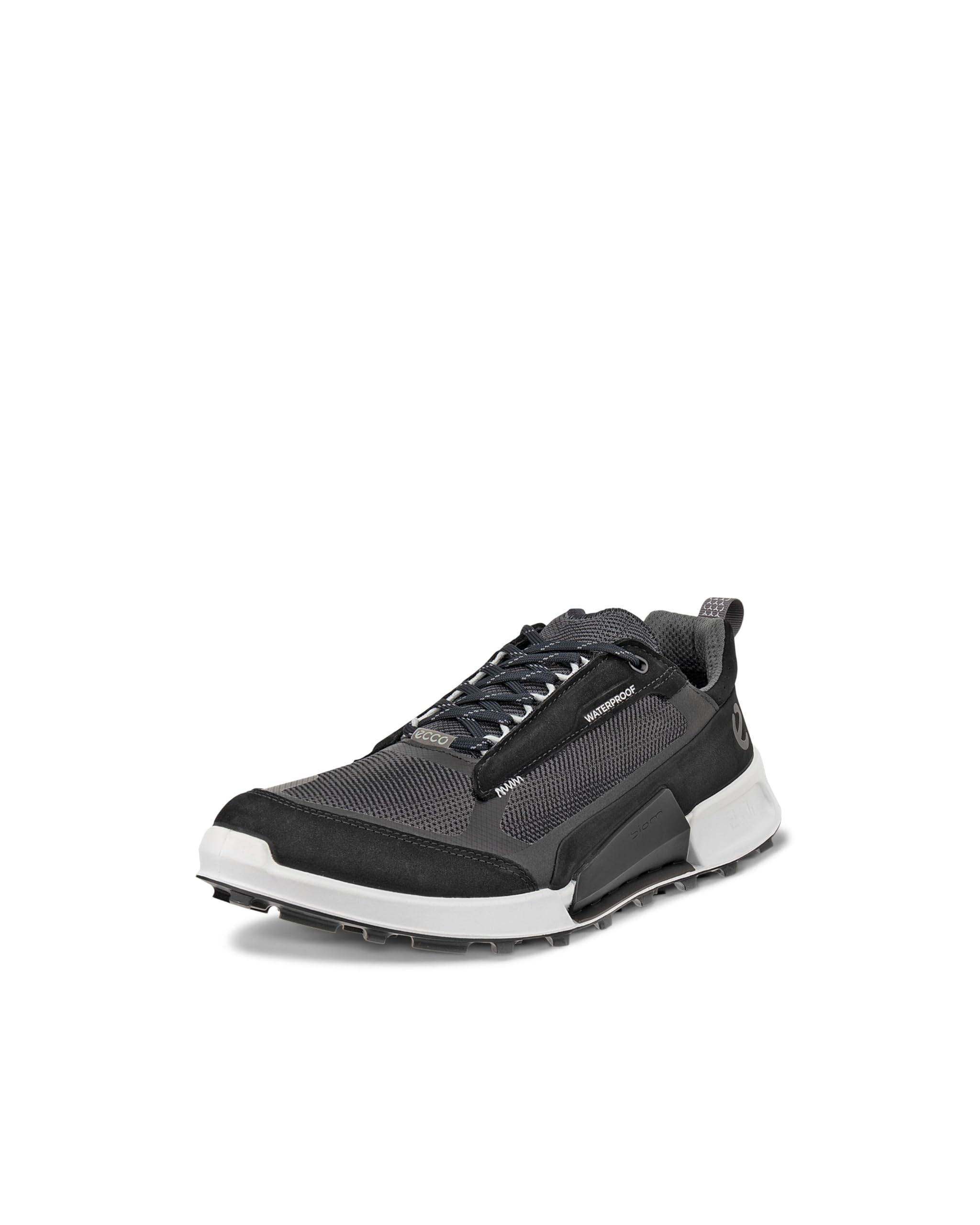 ECCO Biom 2.1 Cross Mountain Men's Sneakers, Black/Magnet/Black, Size 26.5cm, 3E