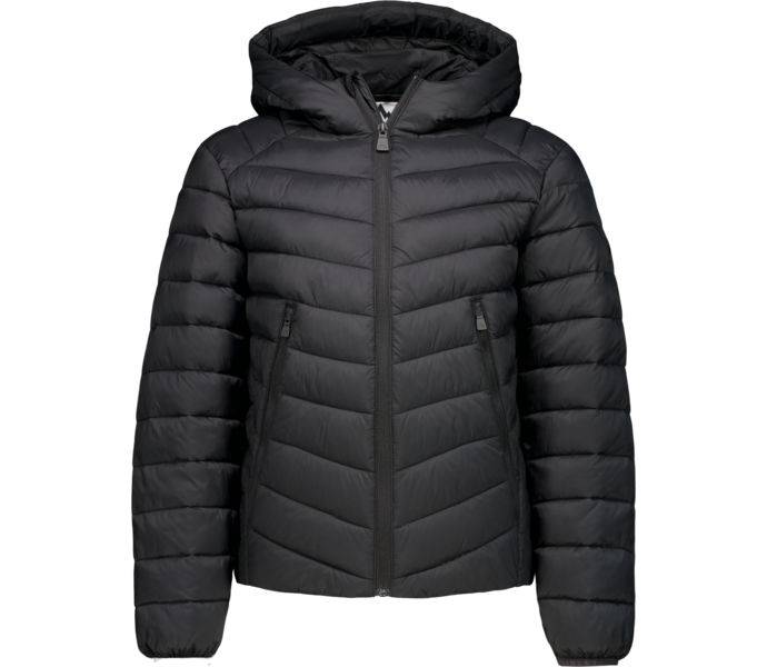 Saltuna Hood JR lättviktsjacka, BLACK, Barn, 176