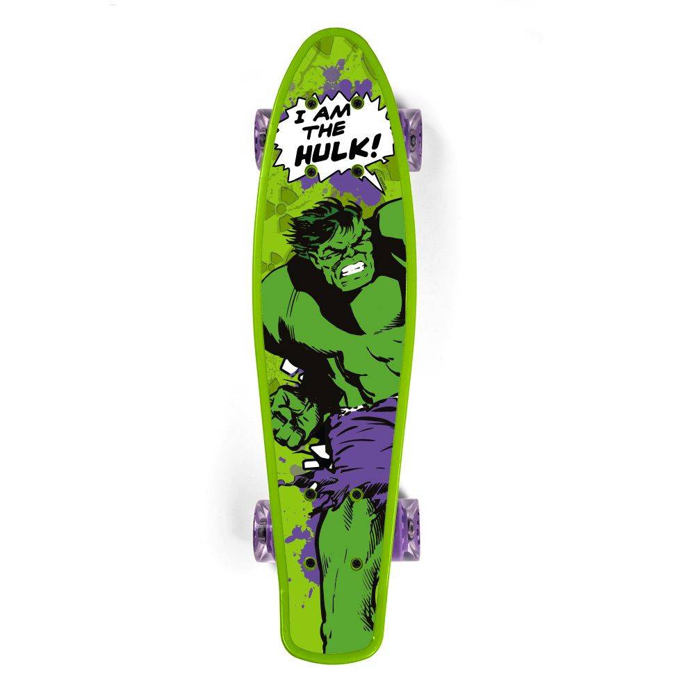 Hulk Pennyboard Grøn Marvel Skateboard 599567