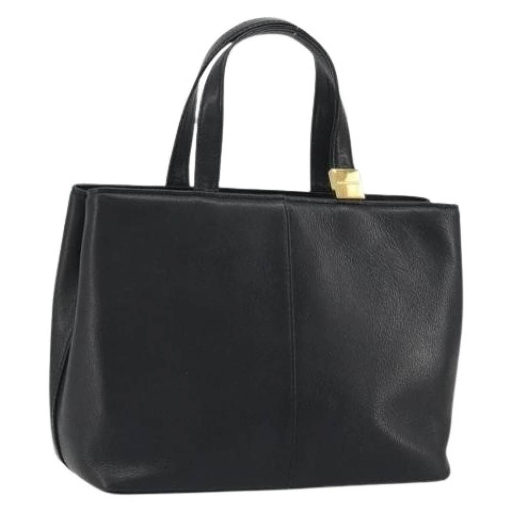 Burberry Vintage Pre-owned Vintage Håndtaske - Vintage - Dame - Sort - ONE SIZE - Uld
