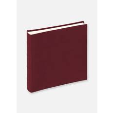 Walther Fotoalbum Classic Röd - 26x25 cm (60 Vita sidor / 30 blad)