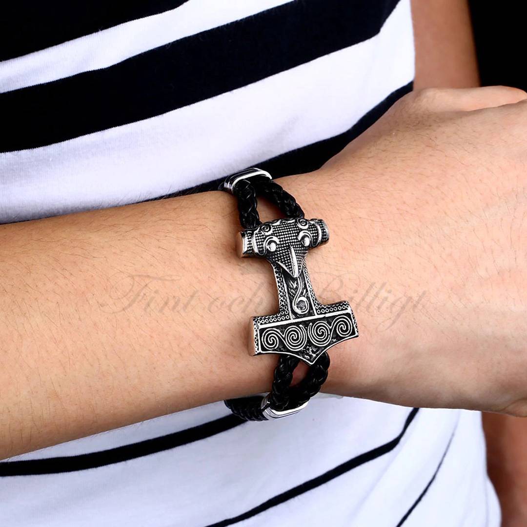 Armband Halsband Tors Hammare Korp - Viking Torshammare Mjölner