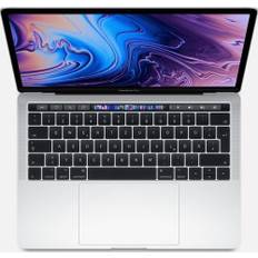 Apple MacBook Pro 2018 | 13.3" | Touch Bar | 2.3 GHz | 8 GB | 256 GB SSD | sølv | nyt batteri | SE