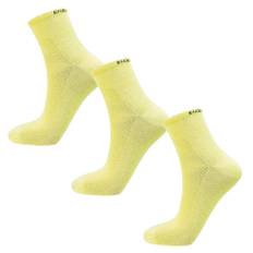 Endurance Alcudia Bamboo Run Sock Quarter Saefty Yellow - 43-46