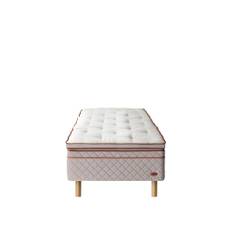 DUX - Dux 3003 90 x 200 Pascal De Luxe - Beech wood - Senge - Beige,Grå