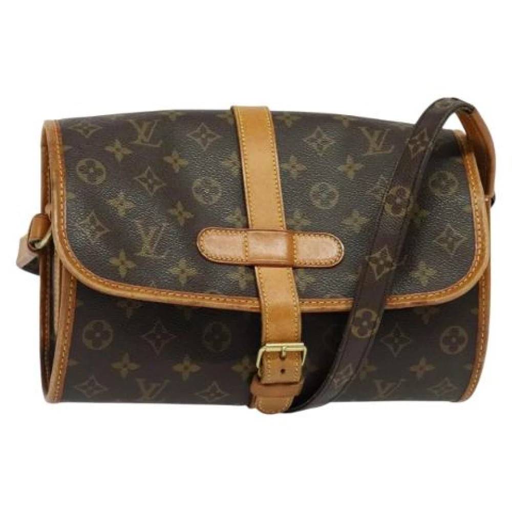 Louis Vuitton Vintage Pre-owned canvas tasker - Vintage - Dame - Brun - ONE SIZE - Uld
