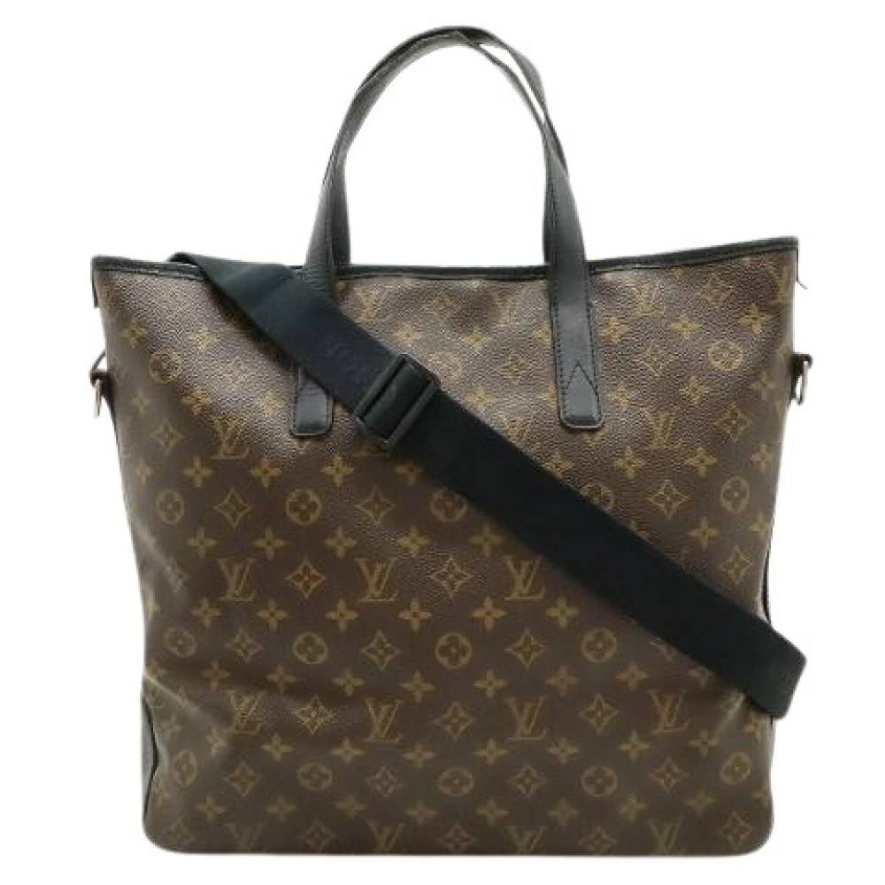 Louis Vuitton Vintage - Pre-owned Davis Monogram 2way Tote Bag Vintage - Herr - ONE Size - Läder