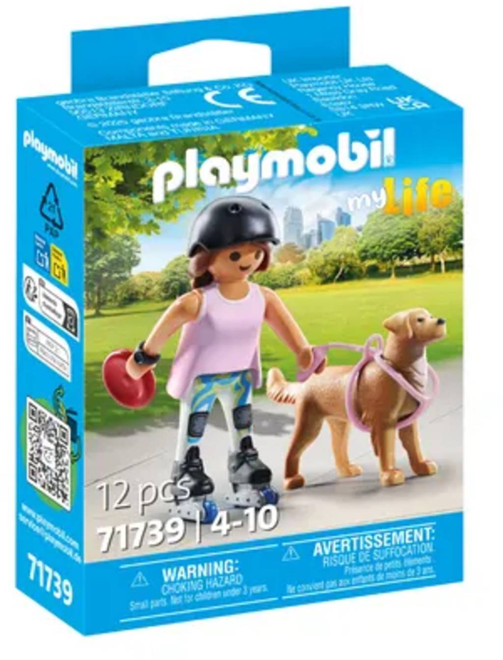 PLAYMOBIL 71739 -​ my Life -​ Inliner med Retriever