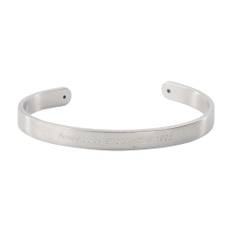 Acne Studios, Accessories , unisex, Grå, L, Sølv Metal Armbånd
