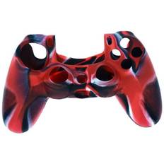 PS4 controller silikone cover. Camouflage r�d.