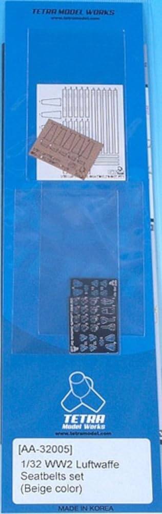 Tetra Model AA Series WW2 German Seat Belt Plastic Model Parts AA3205 1/32 (Beige)
