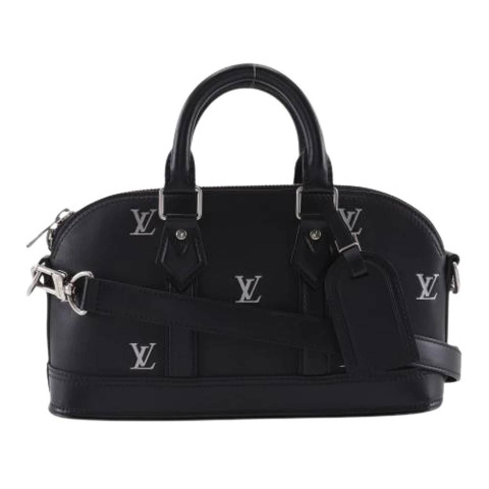 Louis Vuitton Vintage Pre-owned Alma EW Håndtaske i kalvelæder - Vintage - Dame - Sort - ONE SIZE - Læder