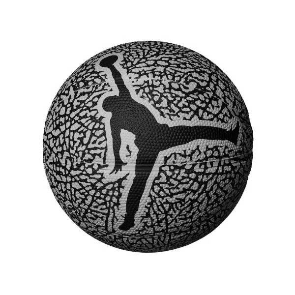 Jordan Mini Basketboll Stl 3 Grå/Svart