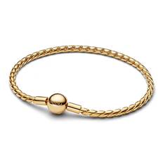 PANDORA - Moments Runt Lås Ormkedjearmband Guld