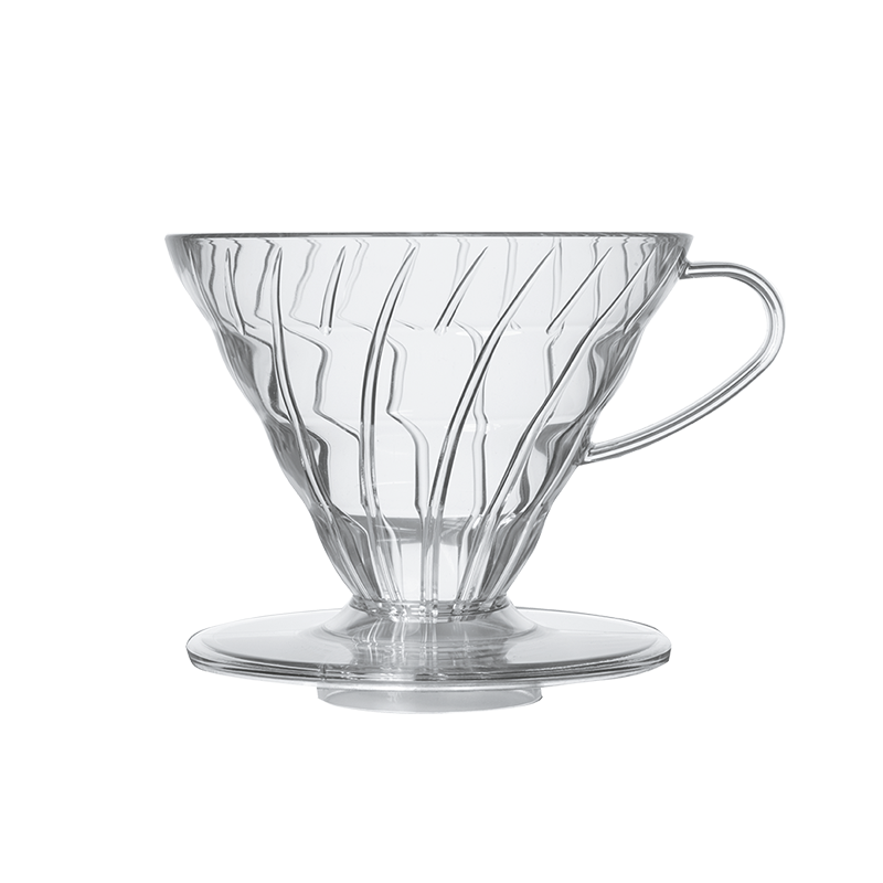 V60 Plastic Dripper, 01/02/03 Size - White / 01