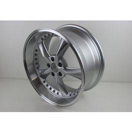 Felg ny type i sølv/polert ET16 5x108 8,5"x18"
