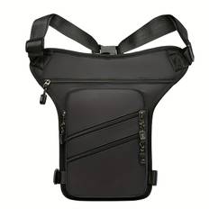 TEMU New Nylon High Quality Cool Fanny Pack Multi-functional Storage Bag Multi- Riding Bag Outdoor Leg Bag [pull Head Random]