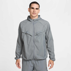 Nike Men's Repel Uv Running Jacket Stride Löparkläder Smoke Grey/Smoke Grey - Small