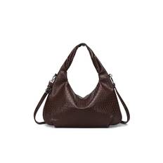 Noella - Peony Hobo Bag - Dark Brown