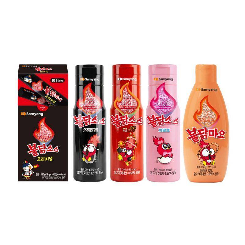 Samyang Buldak Hot Chicken Sauce (16 Alternativ) black