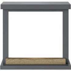 Tagu Hagen Fireplace Frame, Solid Grey