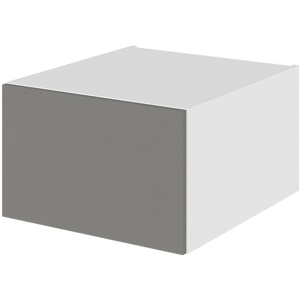 Multi-Living Køkken topskab i Cibo Grigio 128 H: 32,0 cm D: 34,0 cm - 1 låge - Bredde: 50 cm.