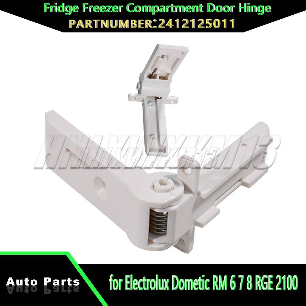 2412125011 Fridge Freezer Compartment Door Hinge for Electrolux Dometic RM 6 7 8 RGE 2100 Caravan Motorhome RV Replacement Part