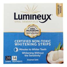 Lumineux, Oral Essentials Whitening Strips, 14 Count / 28 Strips