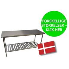Arbejdsbord med Tremmetativ - Dybde:700 mm