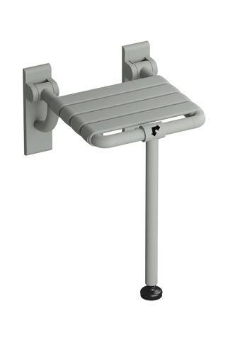 HEWI fällsits med golvstöd