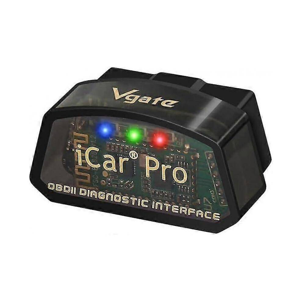 Vgate Icar Pro Bluetooth 4.0 (ble) Obd2 Obdii Felkodsläsare Bil Kontrollera Motorlampa med Elm327 Adapter
