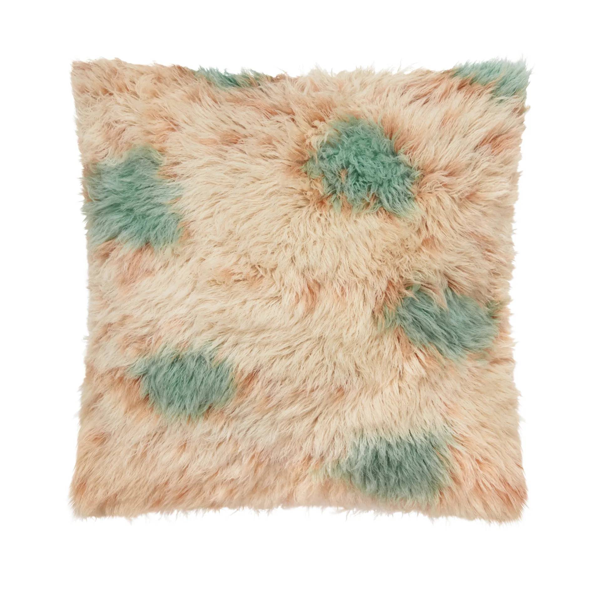 Hem Monster kudde Medium 50x50 cm Turquoise-peach