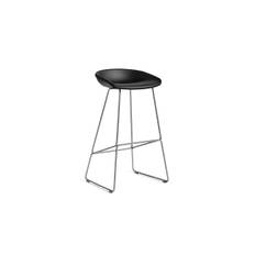 HAY AAS 39 About A Stool Full Upholstery SH: 75 cm - Stainless Steel/Sierra SI1001