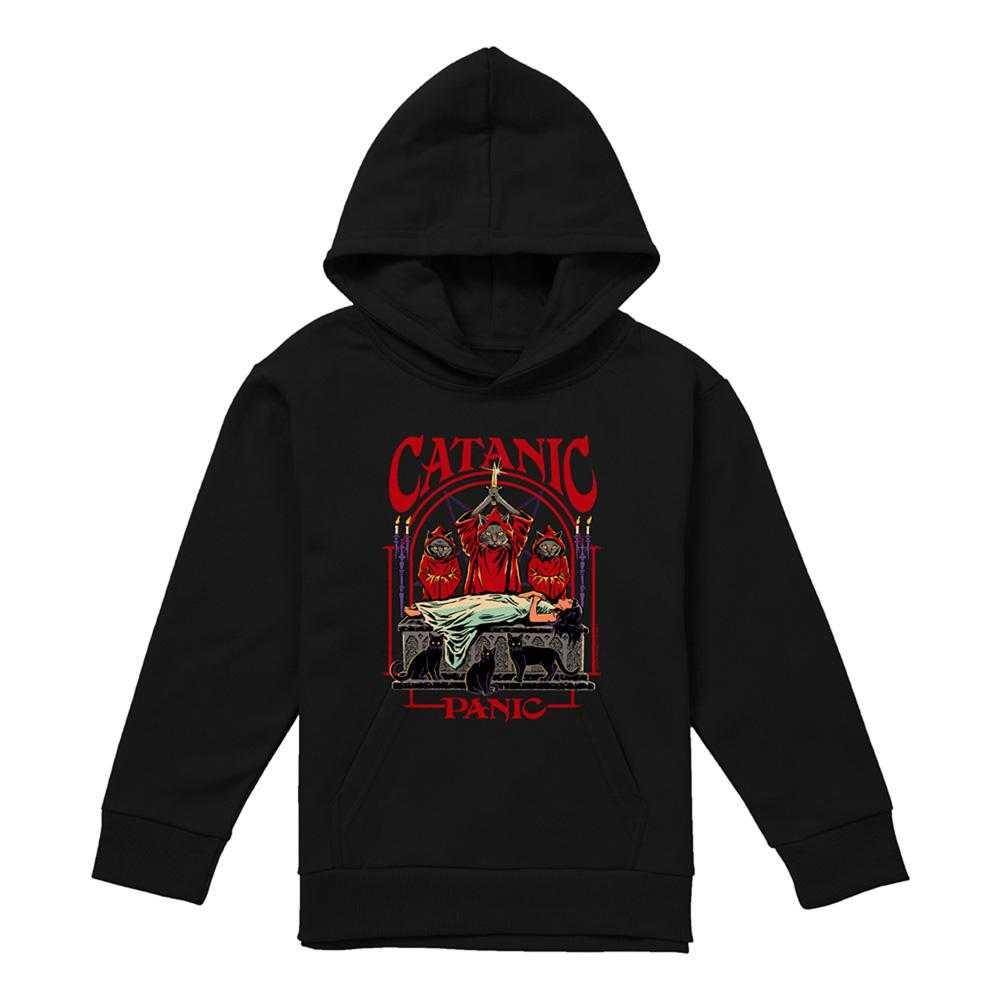 Steven Rhodes Childrens/Kids Catanic Panic Hoodie 12-13