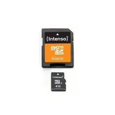 Intenso Micro SD-kort w / Adapter - 4GB