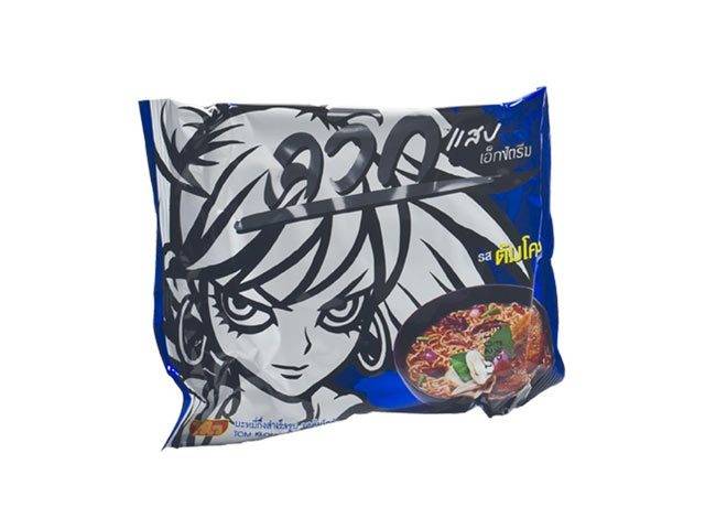 Wai Wai Noodles Tom Klong Smoked Fish 60 g. - Instant nudler & kopnudler