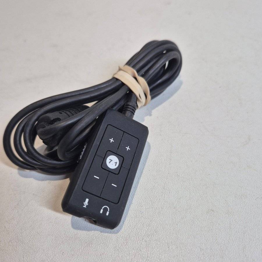 USB-ljudkort med 7.1-surroundljud och volymkontroll