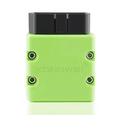 KONNWEI KW902 Mini BT 4.0 Trådlös OBD-II Bil Auto Diagnostic Scan Verktyg Bil Detektor Tester Scanner för IOS Android System grön