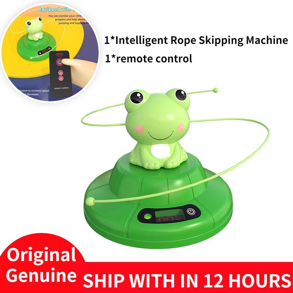 Smart automatisk elektrisk hopprepmaskin Intelligent fjärrkontroll Digital räknehopprepmaskin Multiperson Fitness Skipping Machine 08