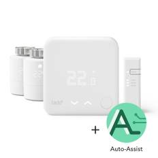 Wired Smart Thermostat Starter Kit V3+ incl. 2 Smart Radiator Thermostats + 12 months Auto-Assist