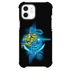 Teenage Mutant Ninja Turtles Leonardo Phone Case For iPhone Samsung Galaxy Pixel OnePlus Vivo Xiaomi Asus Sony Motorola Nokia - Leonardo Black Background