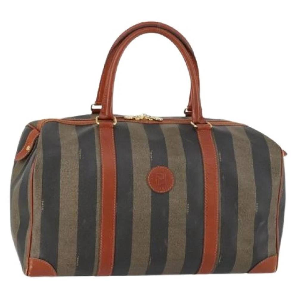 Fendi Vintage Pre-owned Plastic Weekendtaske - Vintage - Dame - Flerfarvet - ONE SIZE - Tyl