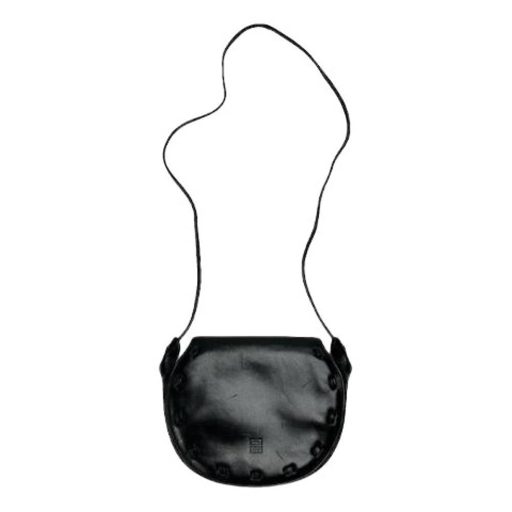 Givenchy Pre-owned Pre-owned Læder Crossbody Taske - Vintage - Dame - Sort - ONE SIZE - Læder