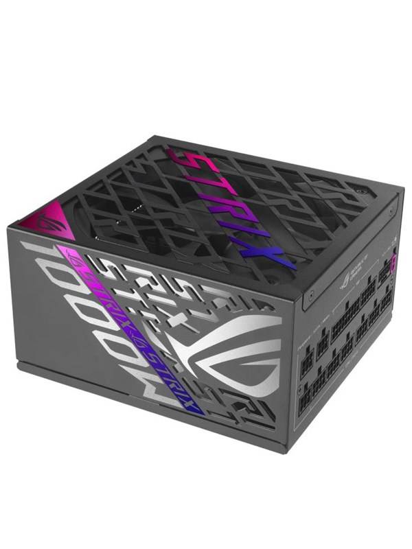 ASUS ROG STRIX Platinum (ROG Equalizer) / Sort - Strømforsyning - 1000 Watt - ATX 3.1 - 80 Plus Platinum certified