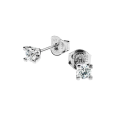 Schalins - Seine Örhängen 0.30ct Vitguld
