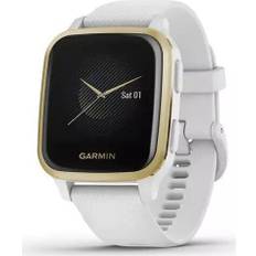 Garmin Venu SQ (2020) | hvid | guld | 40 mm