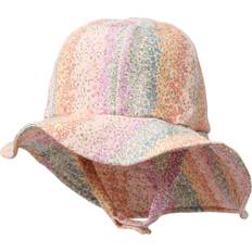 Wheat - Baby UV Sun Hat - Rainbow Flowers - 3-9 mdr. / 44-47 cm