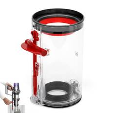 SQLJYU Transparent dammuppsamlare kruka för Dyson V11/V15 dammbehållare, för Dyson dammsugare tillbehör reservdelar fastsättning, dammsugarhink för Dyson dammsugare reservdelar