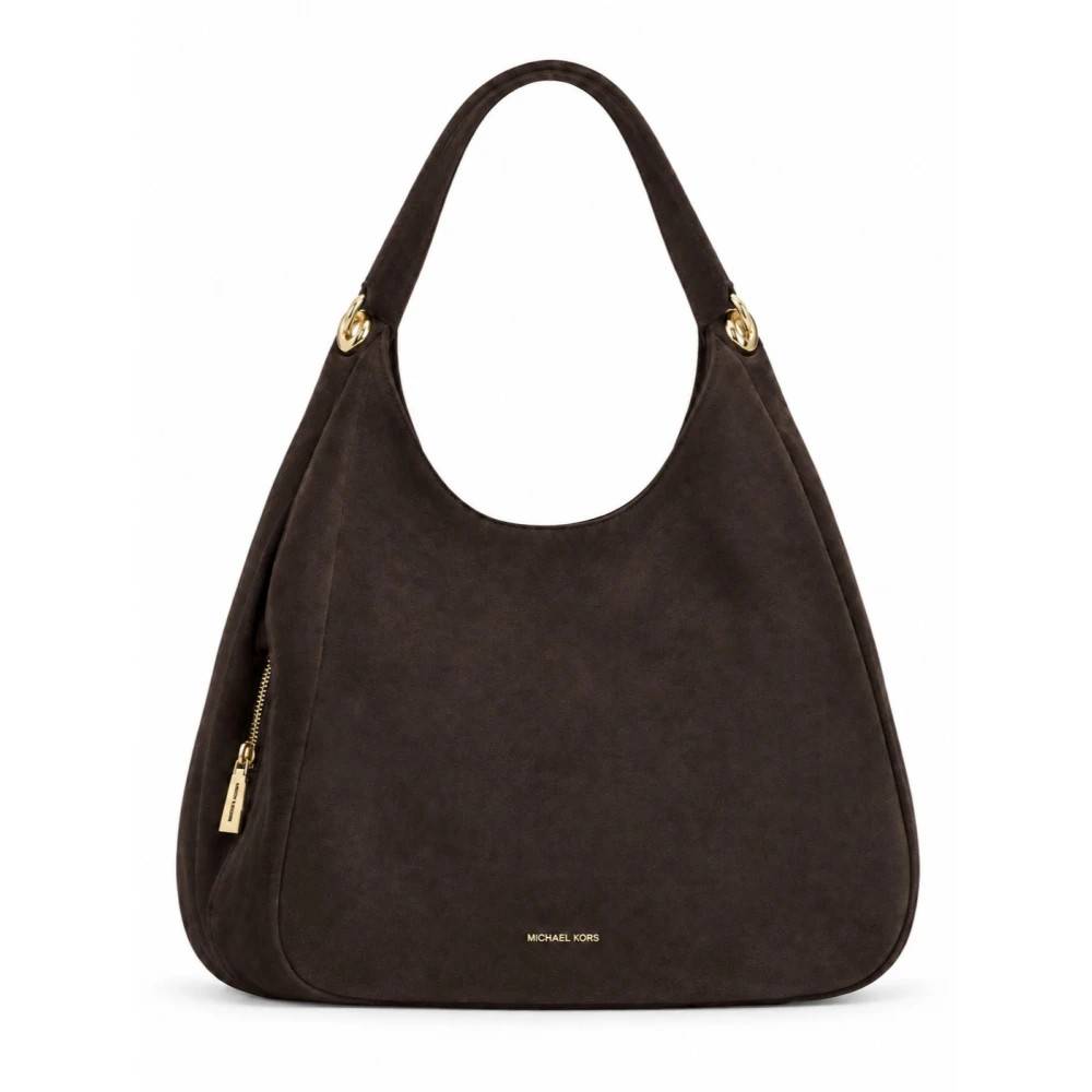 Michael Kors Ellie Skuldertaske - Tasker - Dame - Brun - ONE SIZE - Uld